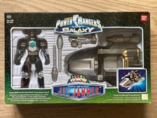 BANDAI POWER RANGERS LOST GALAXY Neuf MISB Boîte BLACK JET JAMMER MAGNA DEFENDER