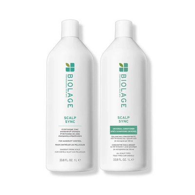 Biolage Scalp Sync Anti-Dandruff Shampoo &  Universal Conditioner 33.8oz