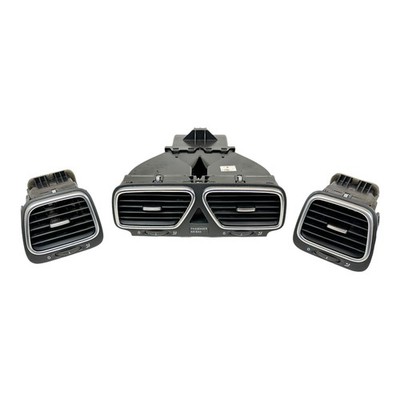 Lüftungsdüsen Set Ausströmer Luftdüse VW Eos Scirocco alu schwarz 1Q0819728H