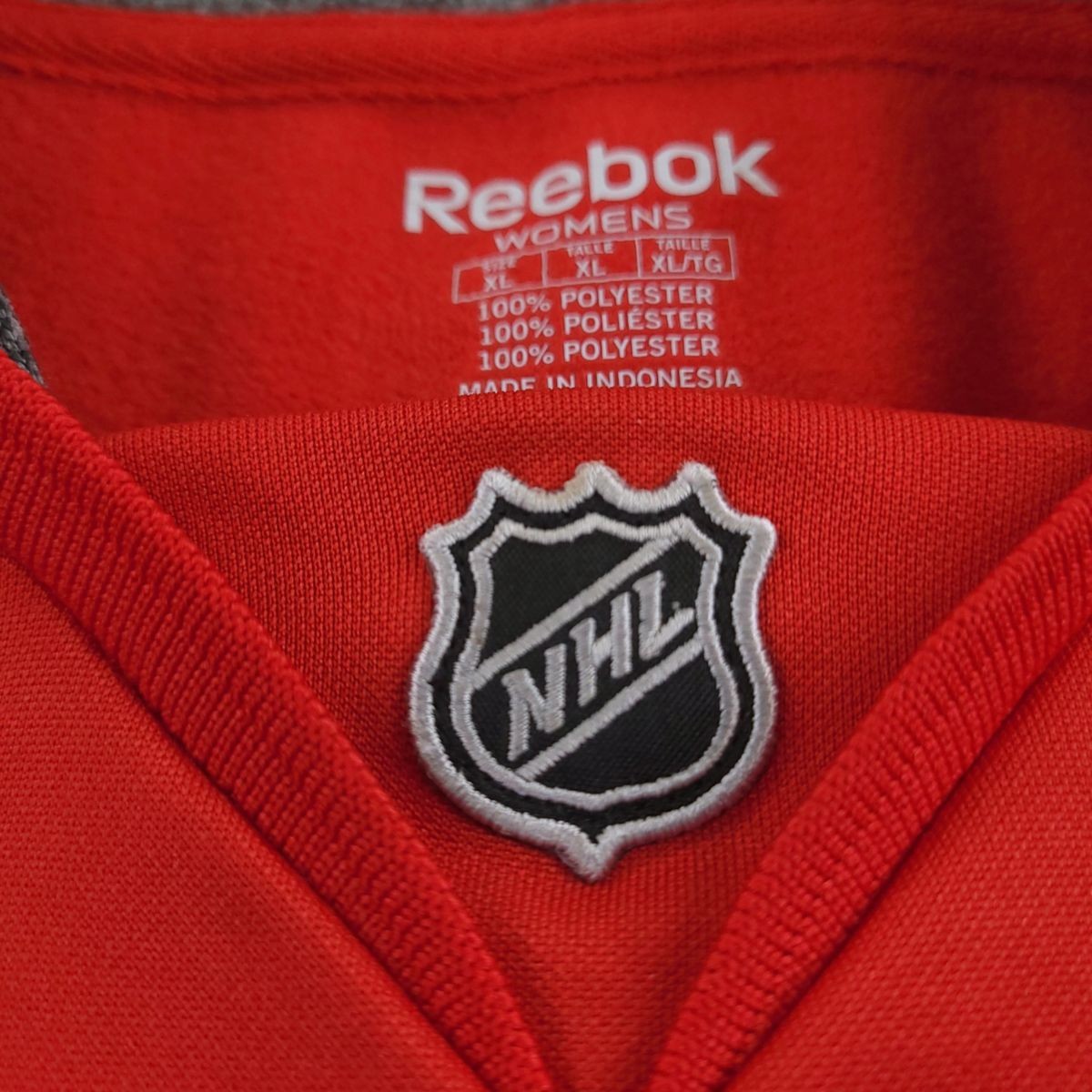 Chicago Blackhawks Hoodie Jersey Womens XL Red Reebok NHL Sweatshirt Pullover thumbnail 6