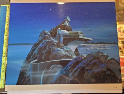Production Art Original Background Animation Sci-Fi theme