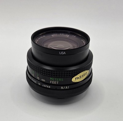 VTG 1980/81 Vivitar (Komine) 28mm Wide Angle Lens Sticky Aperture Blades Parts
