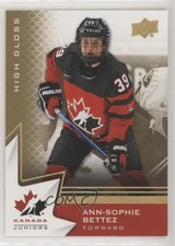 2020 Team Canada Juniors Women's WC High Gloss 13/25 Ann-Sophie Bettez #68 1vd