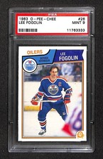 1983 O-Pee-Chee #26 LEE FOGOLIN PSA 9 Mint 11763333 