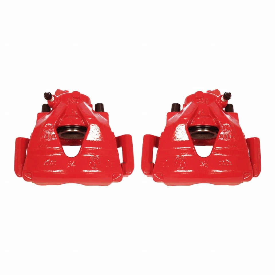 Pinzas de freno Power Stop para Volkswagen Beetle 1999-2010 | Delanteras | Rojo - Par Foto 3 de 4