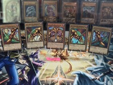 Yu-Gi-Oh YGLD Exodia Complete Set   1st Edition All Five Pieces Lot 2 