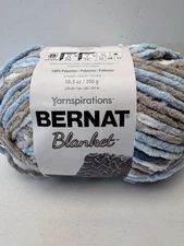 Bernat Blanket Big Ball Yarn-Cloudy Sky 1 Skein 10.5 oz