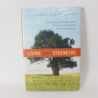 Living Your Strengths Gallup Press Wineman Clifton Hardcover New Sealed 2004