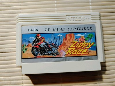 Zippy Race NTDEC - Famicom Famiclone Dendy 8bit Tv Cartridge