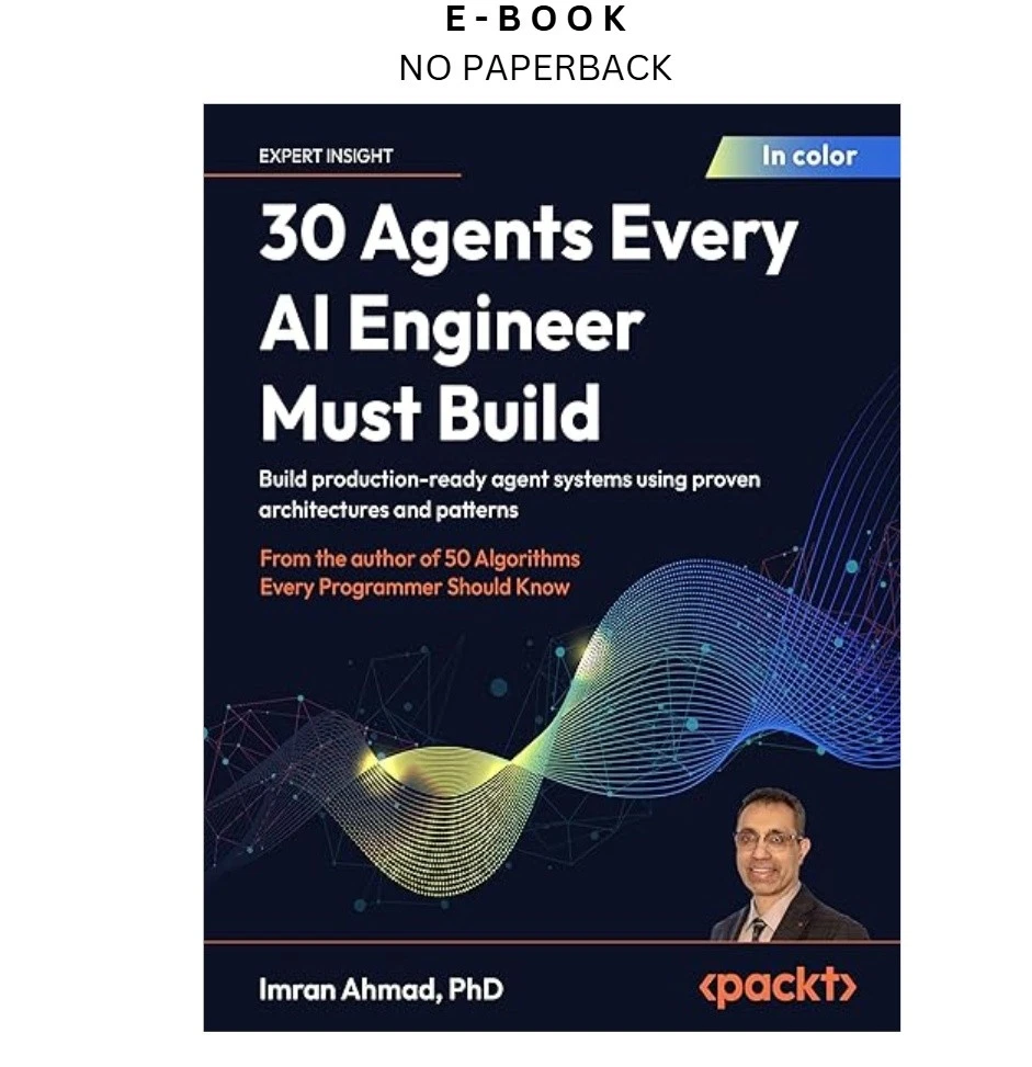 30 Agents Every AI Engineer Must Build ebook | LD Global Digital Ebook Store Buy 30 Agents Every AI Engineer Must Build ebook, instant digital download PDF from LD Global