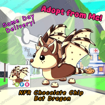 Chocolate Chip Bat Dragon NEON Fly Ride (NFR)  Adopt Now! Trusted, Cheap!