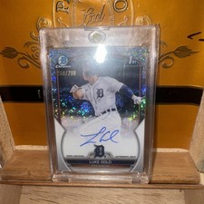 2023 Bowman Chrome - Prospect Autographs Luke Gold #CPA-LGD Speckle Refractor...