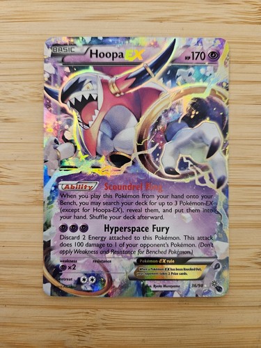 Hoopa EX 36/98 Ancient Origins NM Ultra Rare Pokemon Card