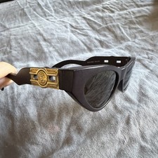 Gianni Versace Sunglasses 1996 Vintage Brown Gold Medusa MOD 476/B COL.915