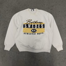 vintage jansport crewneck Made In USA Bethany Swedes Athletic Dept Size XL