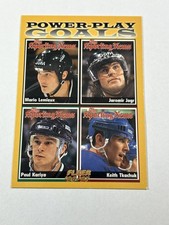 1996-97 Fleer - Mario Lemieux, Jaromir Jagr, Paul Kariya #141 READ