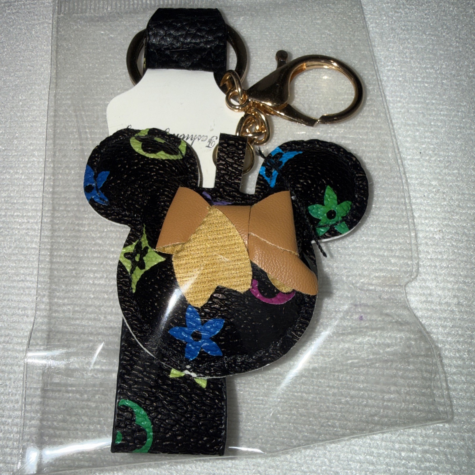 Charm portachiavi Minnie Mouse multicolore