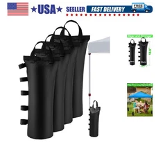 120LBS Heavy Duty Waterproof Canopy Weight Bags, 4-Pack for Instant Stability