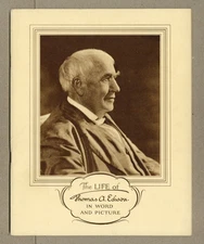 Life of Thomas A. Edison in Word and Picture #0 FN- 5.5 1928