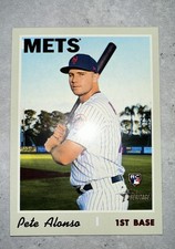 2019 Topps Heritage High Number - Pete Alonso #519 Batting Pose (RC)