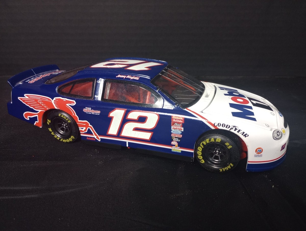 Action Jeremy Mayfield 1:24 Mobil 1 1998 Ford Taurus #12 Nascar