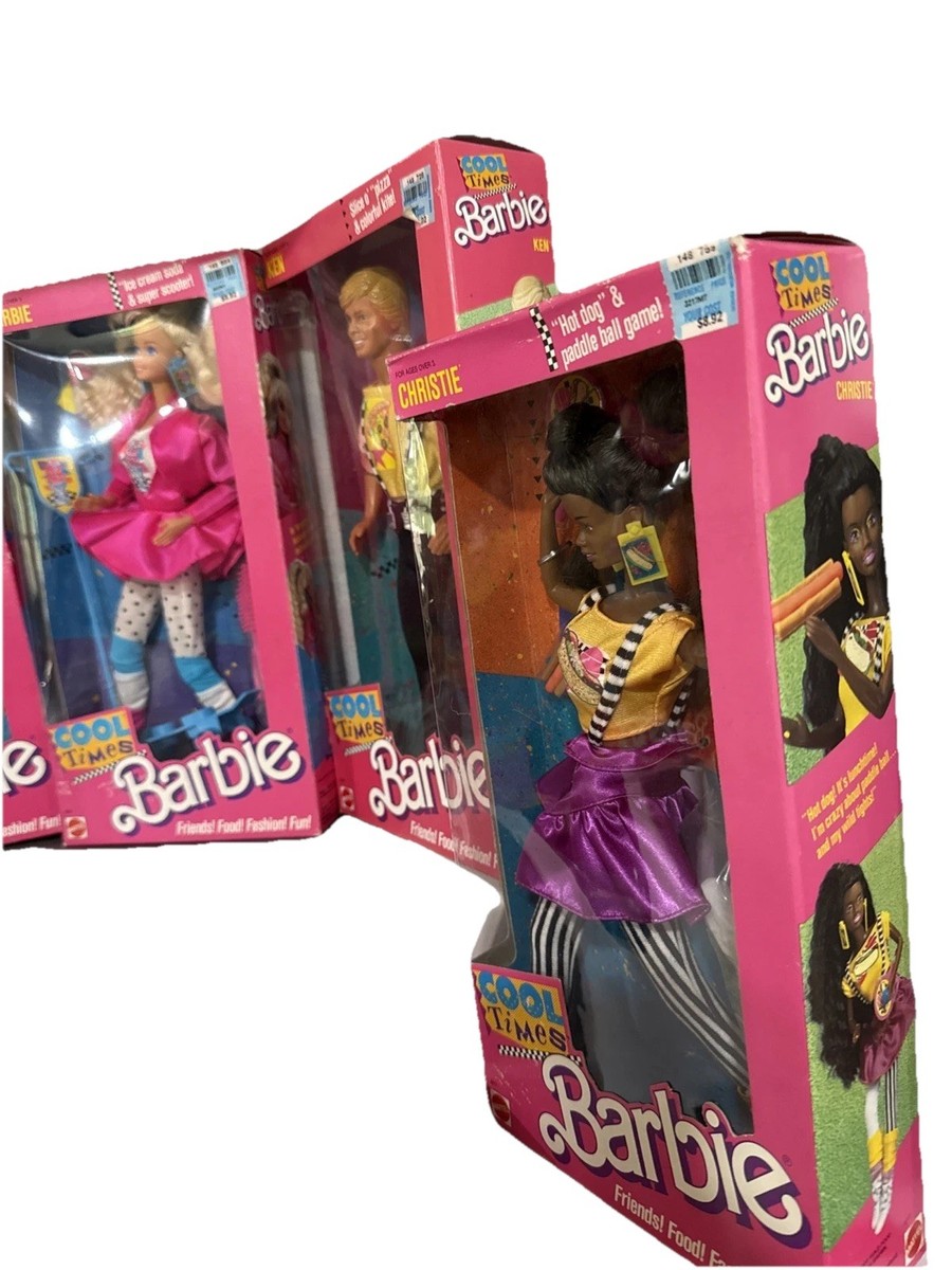 1988 Cool Times Barbie Midge Christie Teresa Ken 3022 3216 3217