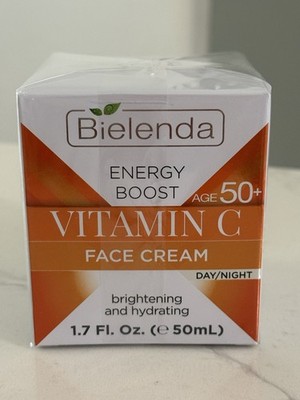 Bielenda Energy Boost Vitamin C Face Cream 50+ Day & Night 50ml New