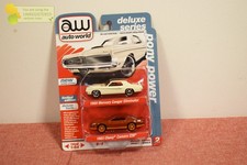 Auto World Deluxe Series 2 Pack 1969 Mercury Cougar 1983 Chevy Camaro Z28