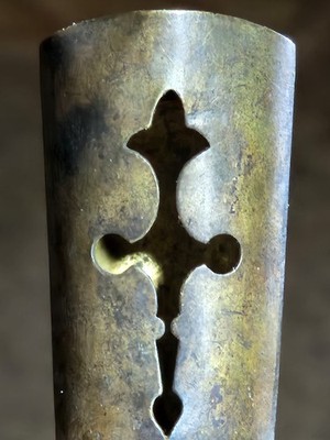 Vtg Antique C W DAHLGREN ESKILSTUNA NO 20 Old Sweden Knife METAL Scabbard SHEATH