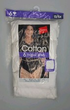 Hanes Just My Size Women  s Breathable Cotton Tagless Briefs 6 pack New 13/5x