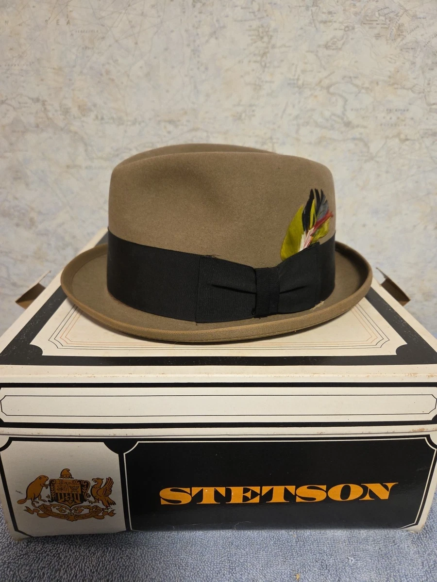 Stetson Fedora/Trilby Vintage Hats for Men 7 1/4 Size | eBay