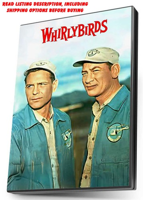 #ad WHIRLYBIRDS 70 REMASTERED TELEVISION TV EPISODES DVD COLLECTION NEW $60.00