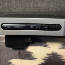 RCA STB7766G1 Converter Box Black/Silver Dolby Digital Analog Pass-Through