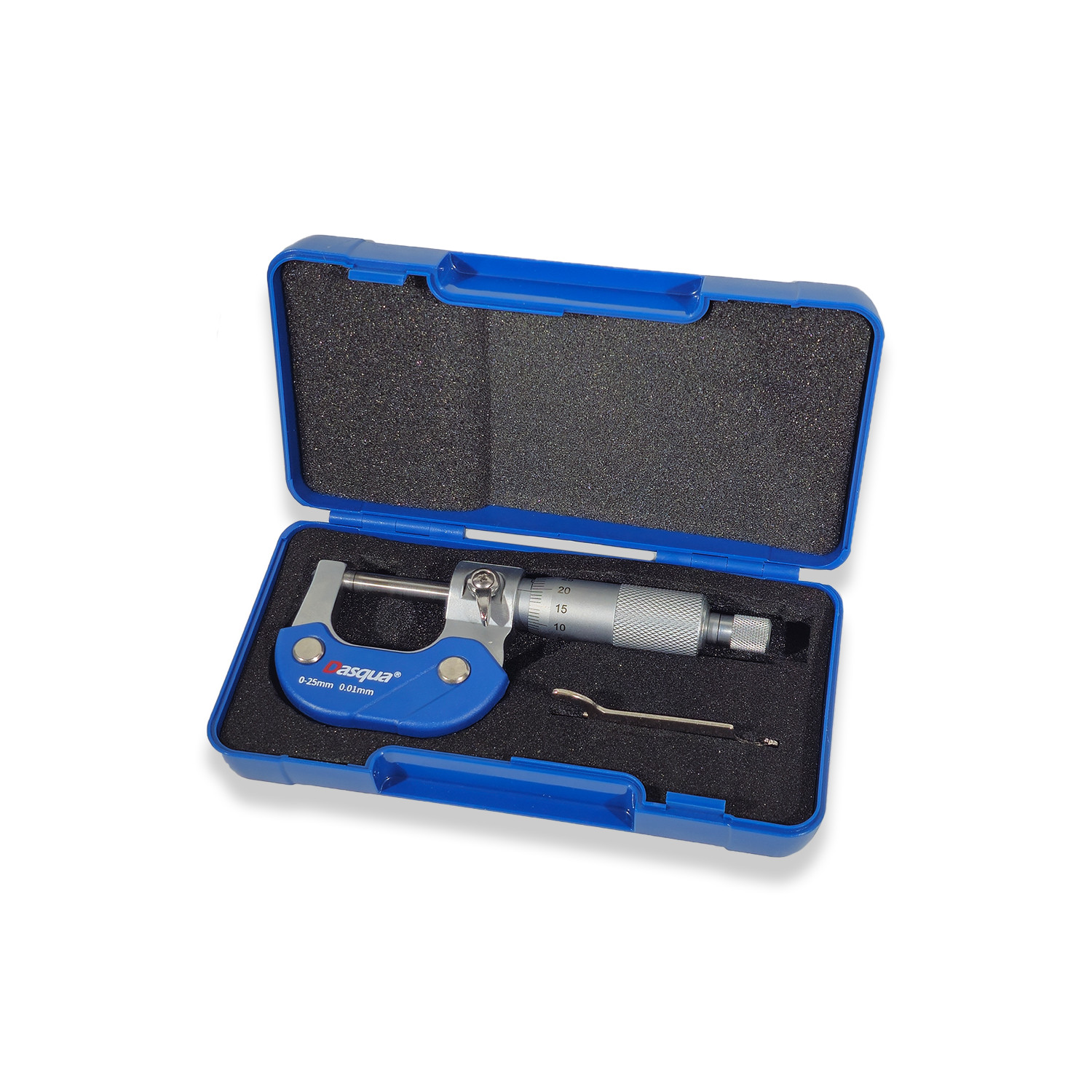 Dasqua 0-25mm mechanical Micrometer 0.01mm Graduations 4111-5205 RDGTOOLS