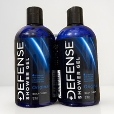 2 Pack Defense Shower Gel Original Daily Clean 12oz New