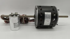 Gokluuk D1092 Fan Motor 1/3HP 115V with Capacitor for Coleman RV AC