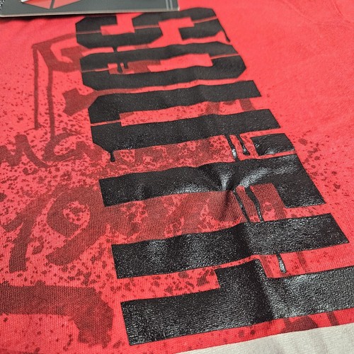 NWT Southpole Shirt Men's XL Red Short Sleeve Big Logo Street Graffiti Cotton - Picture 5 of 15