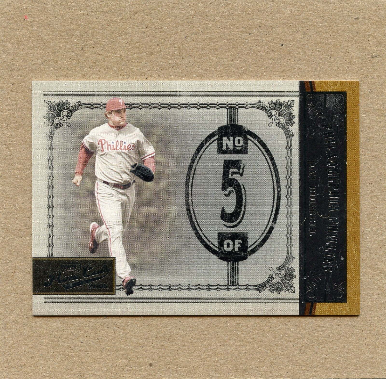 2005 Donruss Playoff Prime Cuts Pat Burrell #49 293/449....EX-NM