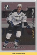 2001 ITG Be A Player Signature Series Certified /100 Vincent Lecavalier READ 1k9