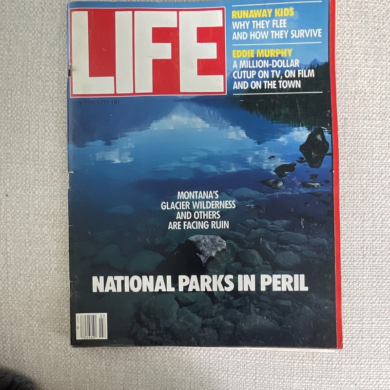 Life Magazine July 1983 Illustrated National Parks in Peril Glacier Wilderness