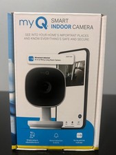 Chamberlain myQ Smart Indoor Home Security Cloud based Camera 1080p Plug-in NEW 
