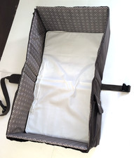 Eddie Bauer Infant Portable Travel Bed Bassinet Changing Station Foldable brown