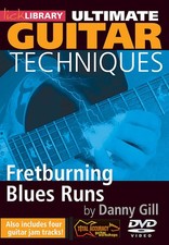 Fretburning Blues Runs Guitar Lessons Learn to Play Lick Library Video DVD