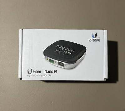 Ubiquiti UFiber Nano G GPON Optical Network Unit, Black