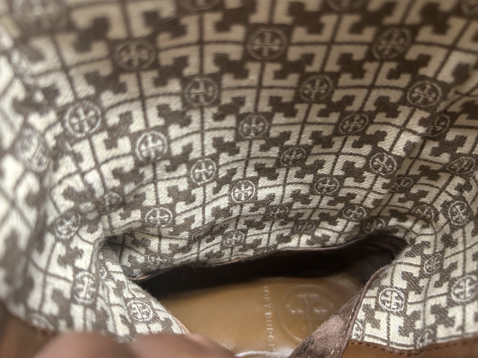 Tory Burch Brown Leather Knee High Riding Boots Women’s 5.5 | thumbnail 15