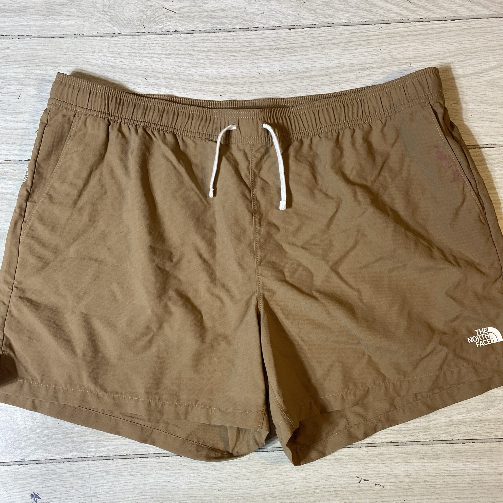 The North Face Mens Action Shorts 2.0 - Khaki Stone - Drawstring - XXL