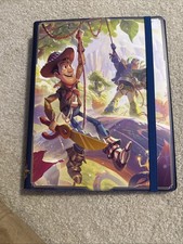 Ravensburger Disney Lorcana TCG Binder Toy Story Buzz  Woody Best Buddies