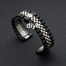 Replacement 20mm 22mm Metal Jubilee Bracelet Stainless Steel Watch Band Strap