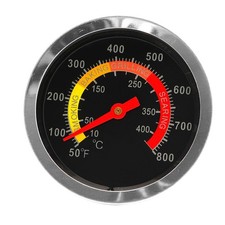 Image of Stainless Steel Barbecue BBQ Smoker Grill Thermometer Temperature Gauge 10-400℃