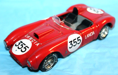 BRUMM 1/43 Model - R209 LANCIA D24 1 PERO TARUFFI TARGA FLORIO 1954 RED LOOSE